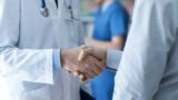 Medical Professionals Shaking Hands